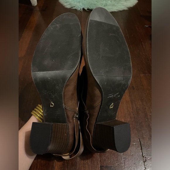 Dark brown women’s ankle boots size 12 - Picture 8 of 10